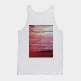 Red line pattern Tank Top